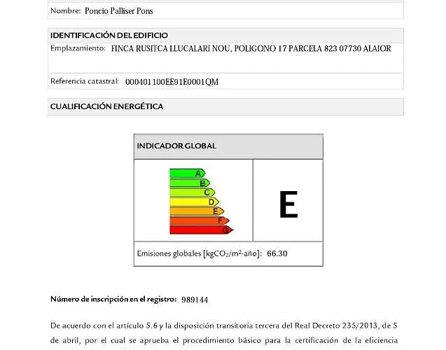 Prázdninový dům Llucalari Nou *